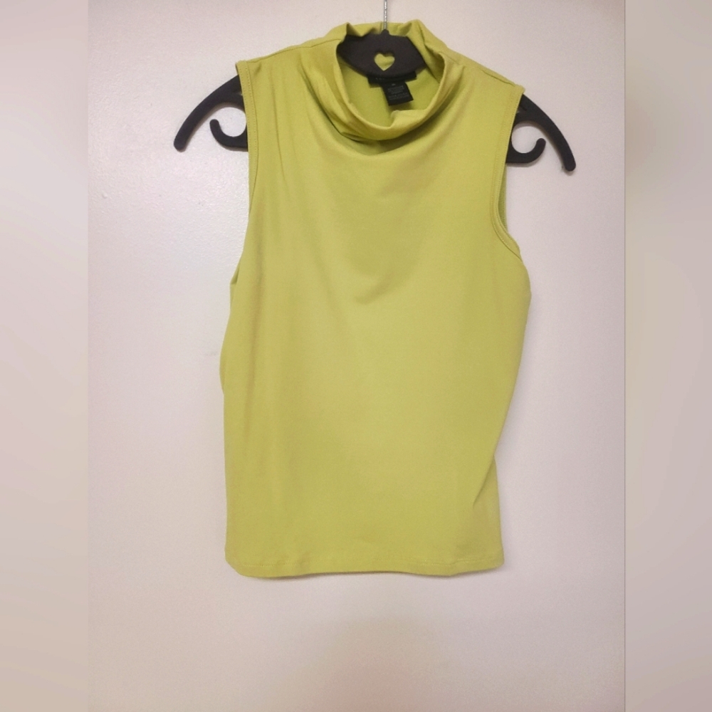 Sleeveless Yellow Top